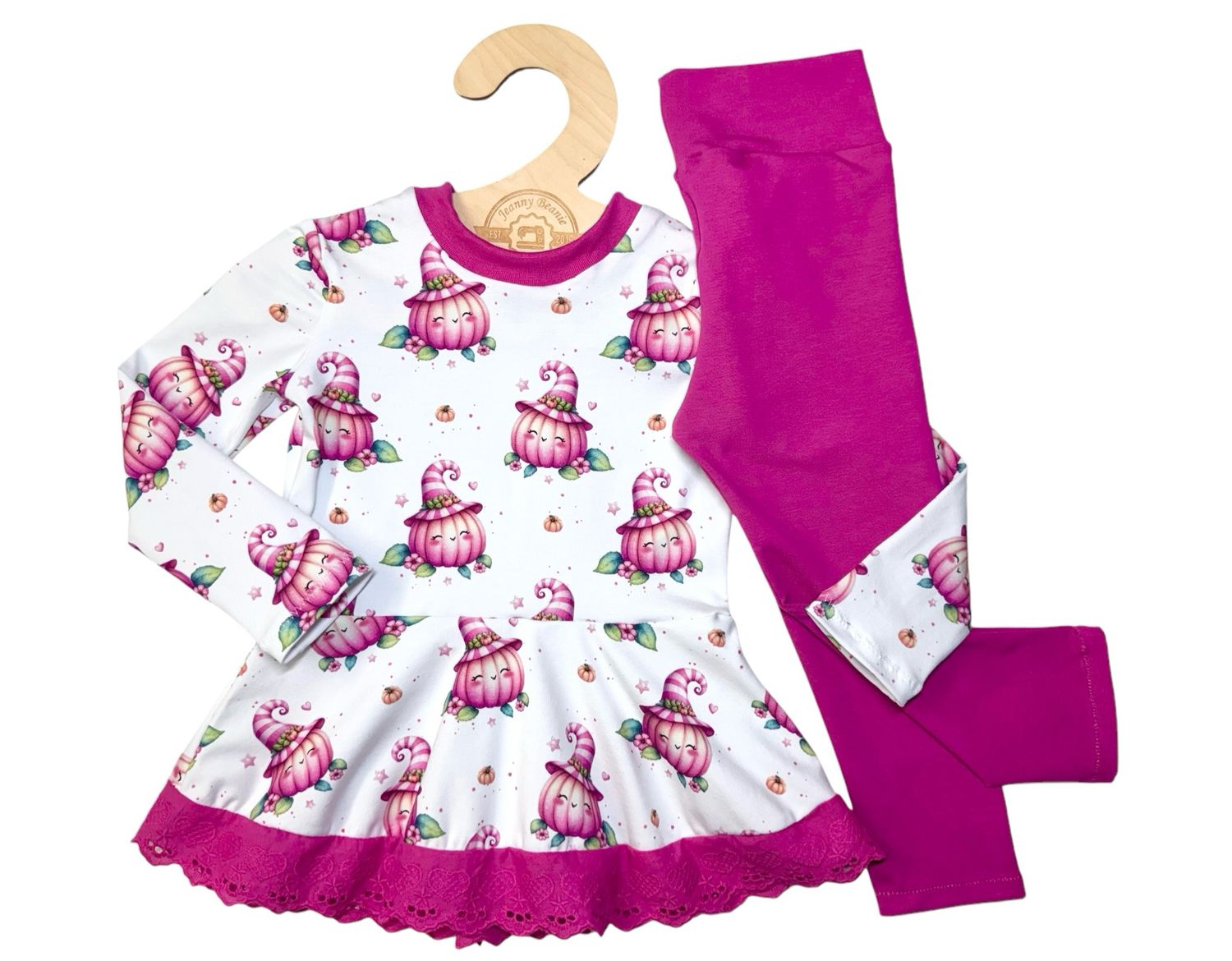 Set Kürbismädchen