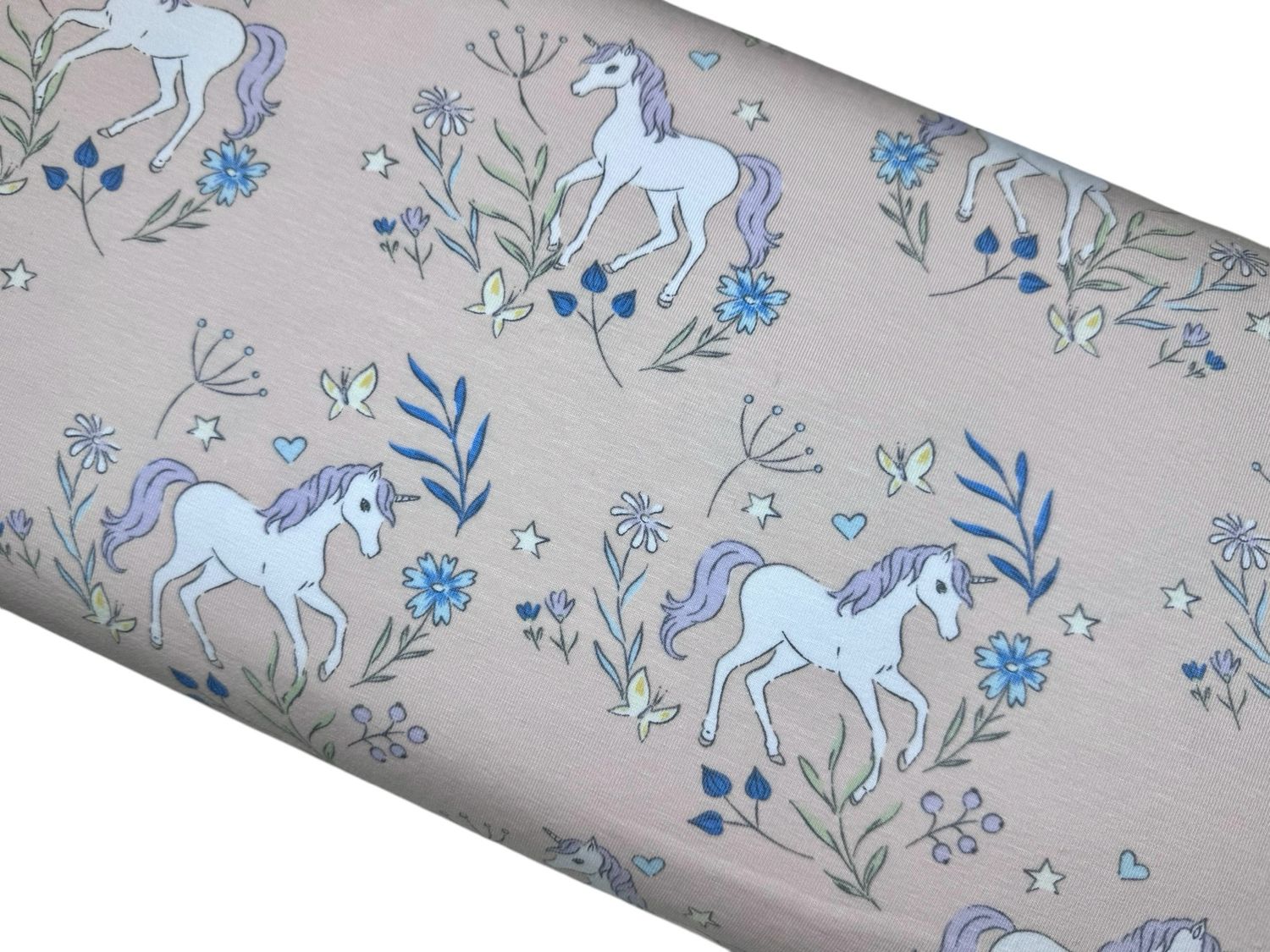 Jersey Einhorn auf Puderrosa