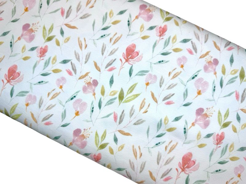 Jersey Pastell Blumen