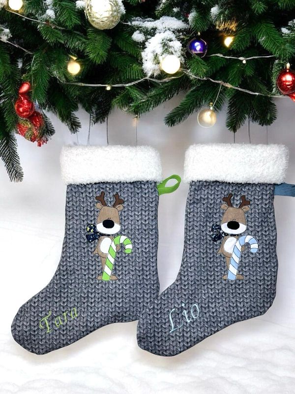 Personalisierter Weihnachtssocke