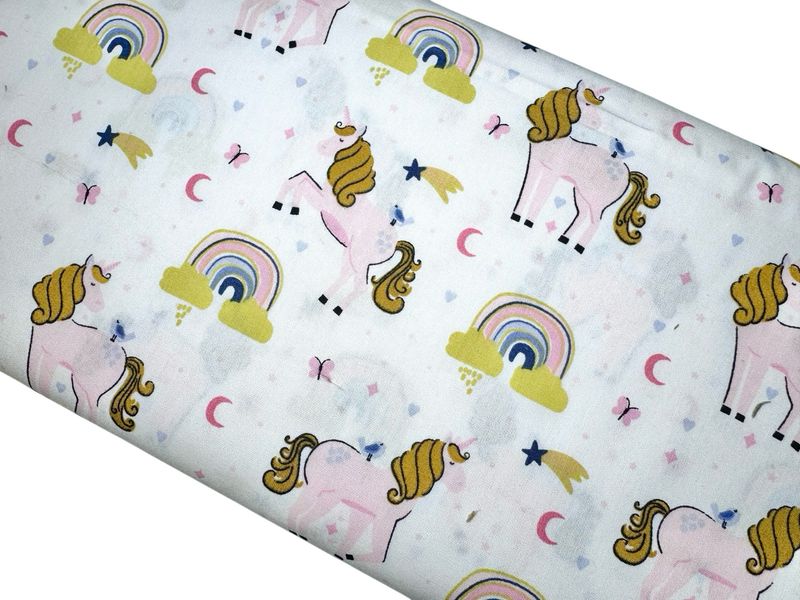Baumwolle Einhorn Regenbogen