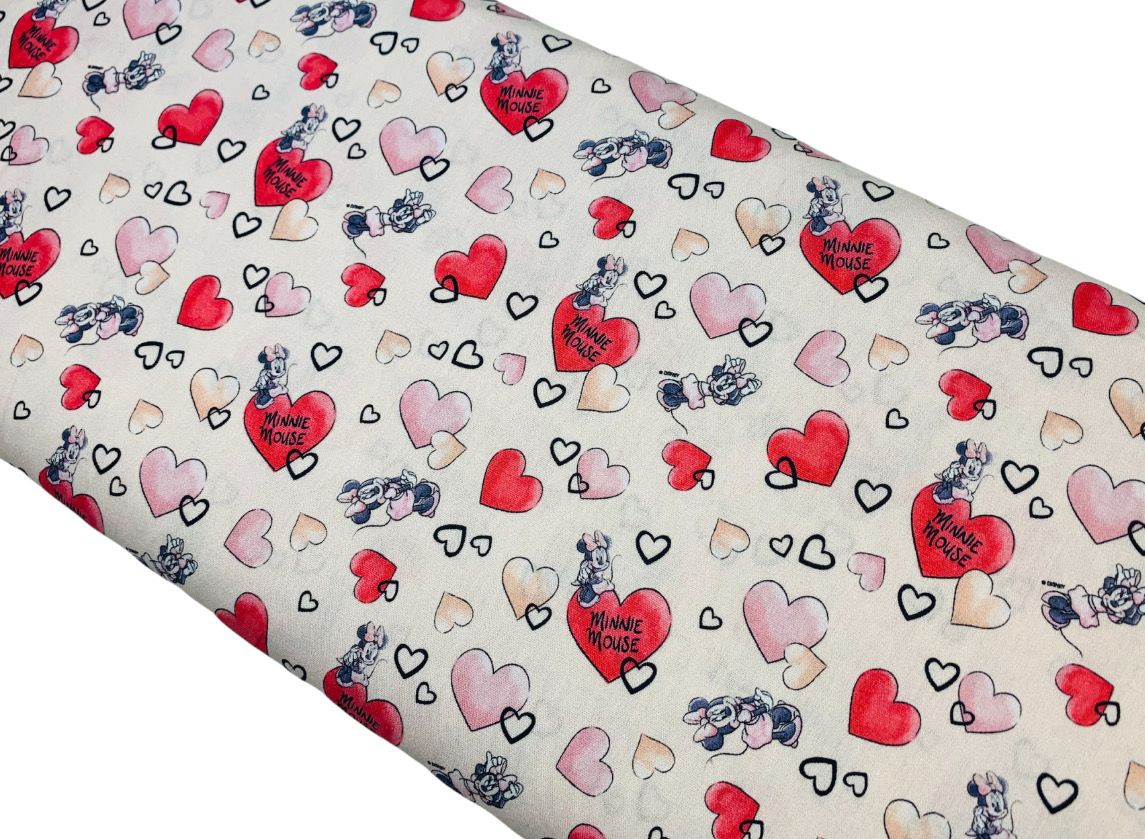 Baumwolle Minnie Mouse Liebe