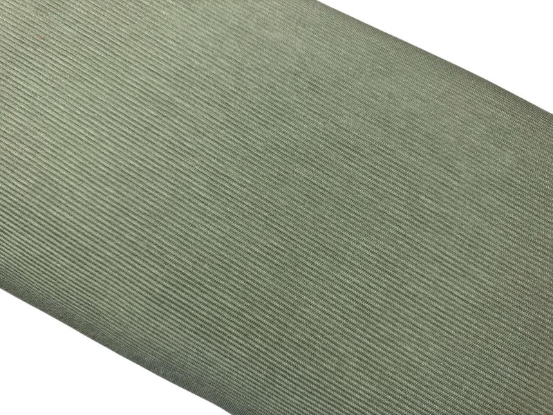 Ottoman Rib Jersey Olive