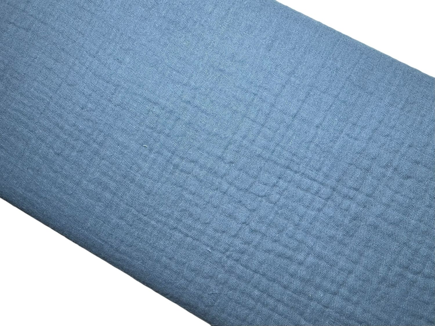 Musselin Stahlblau Musselin Stahlblau