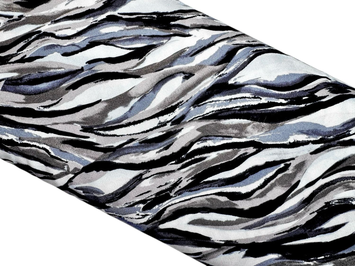 Viskose Webware Wellen Viskose Webware Wellen