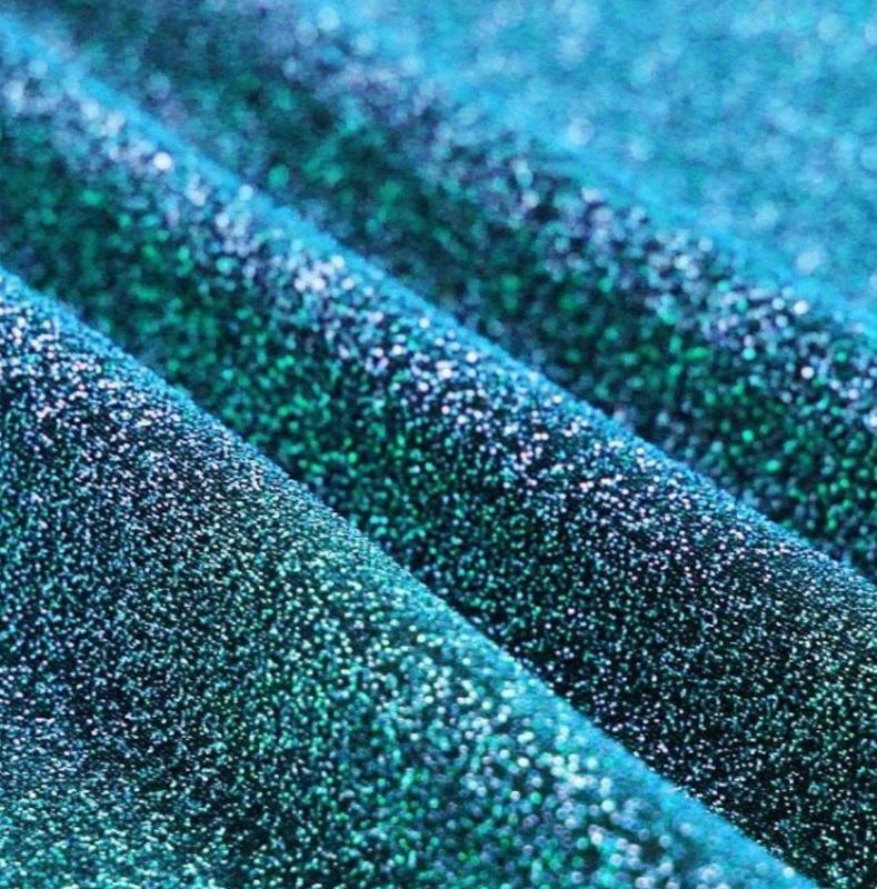 Glitzerjersey Aqua