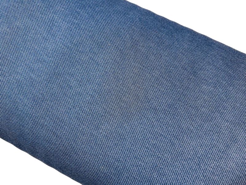 Knitted JeansLook Blau