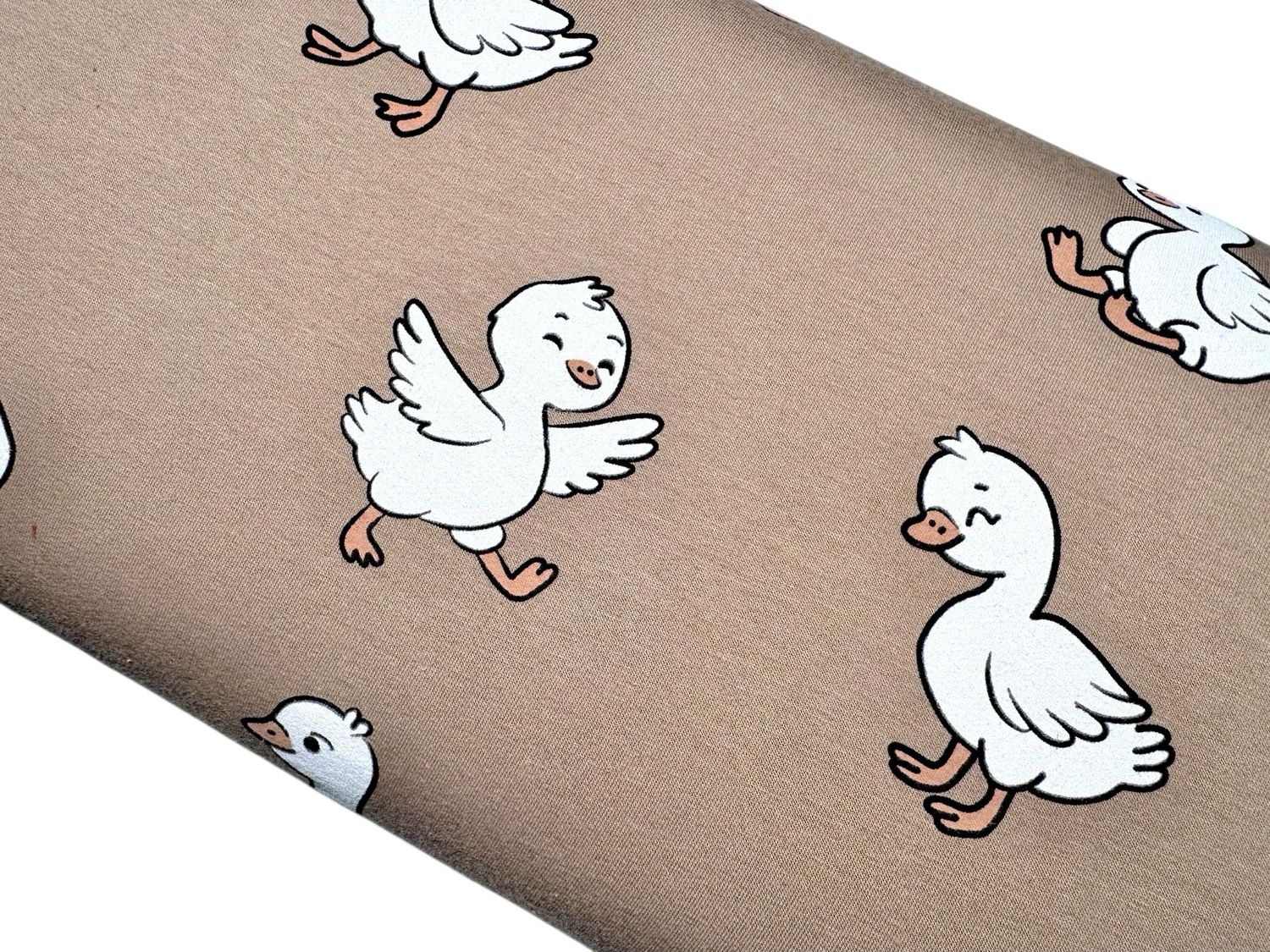 French Terry Gänse Nude French Terry Gänse Nude