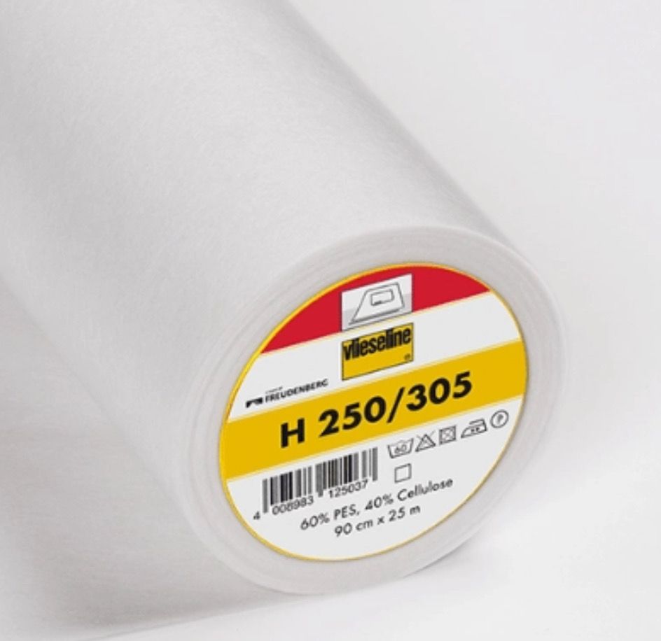 Bügeleinlage H250 weiß Bügeleinlage H250 weiß