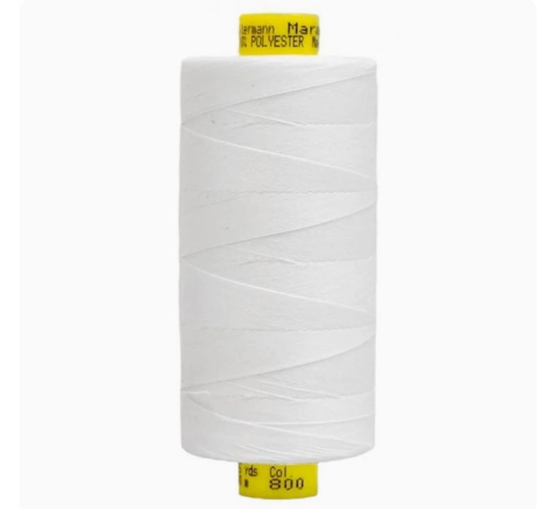 Gütermann MARA 120 Nähgarn 1000m Farbe 800 Gütermann MARA 120 Nähgarn 1000m Farbe 800