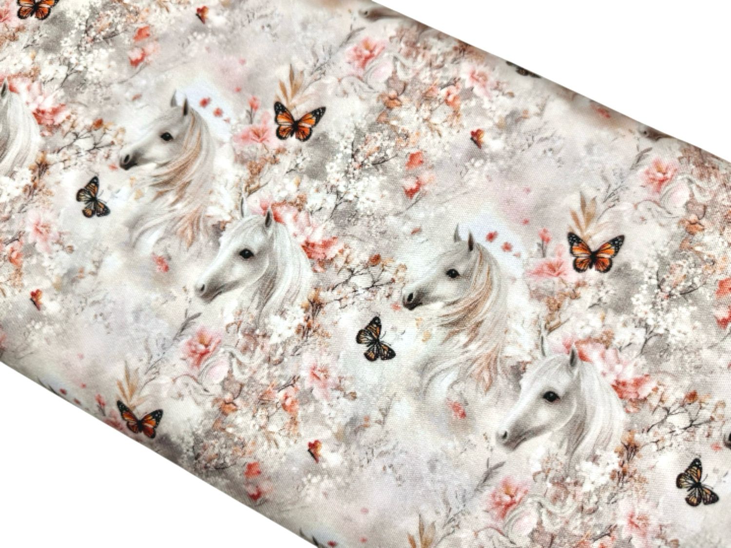 Jersey Eigenproduktion Pferde und Blumen Jersey Eigenproduktion Pferde und Blumen