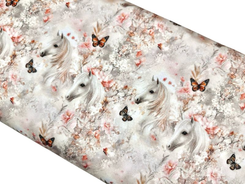 Jersey Eigenproduktion Pferde und Blumen