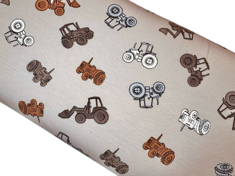 Jersey Traktoren auf Sand