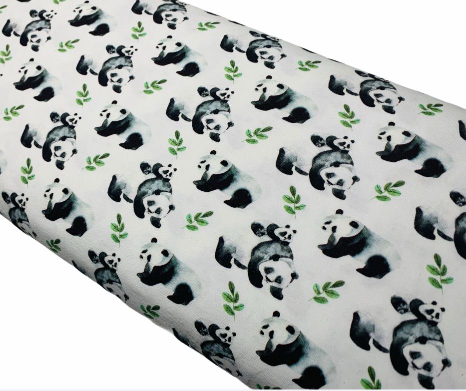 Jersey Panda Mama mit Baby