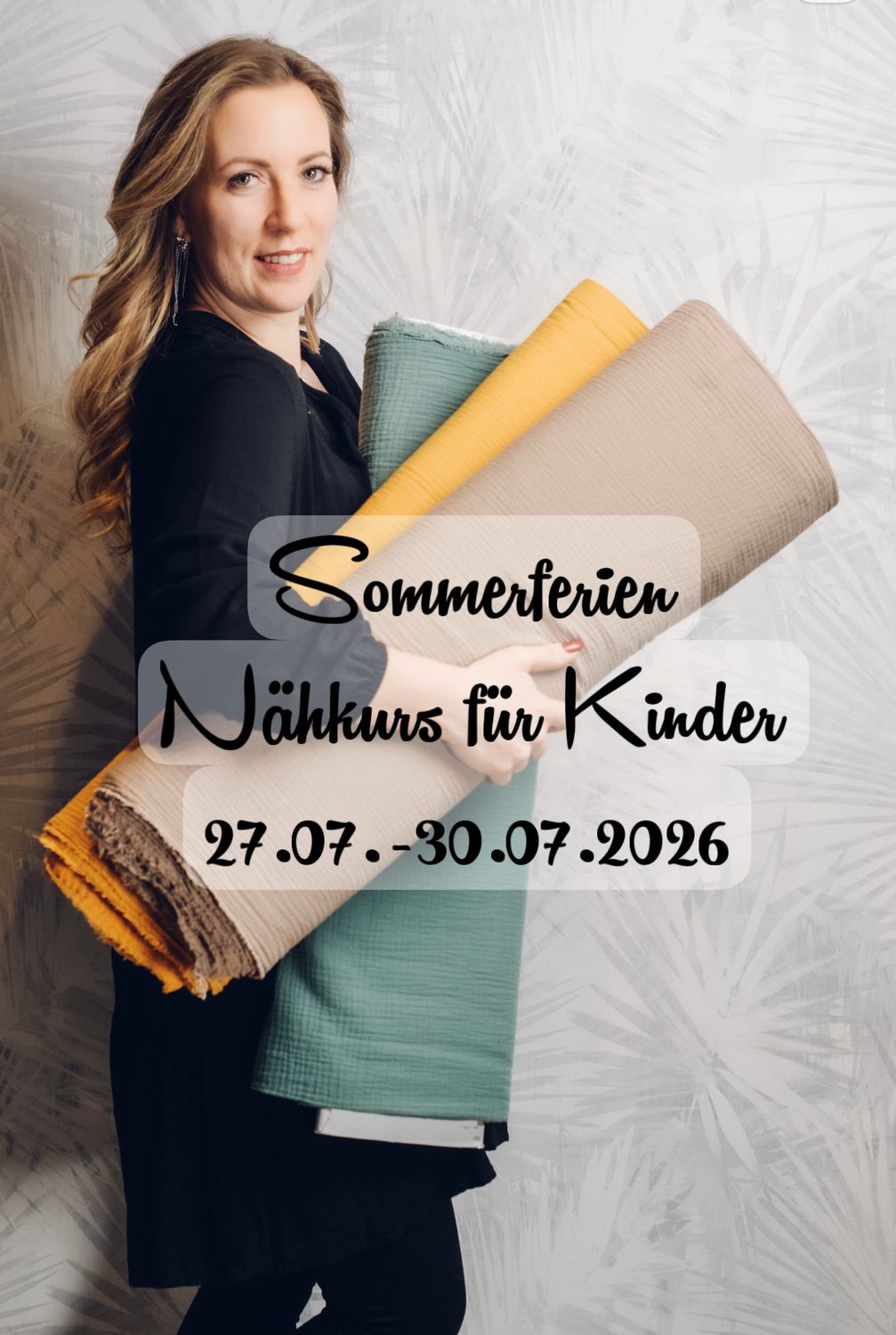 Sommerferien Nähkurs für Kinder 27.07.-30.07.2026 Sommerferien Nähkurs für Kinder 27.07.-30.07.2026