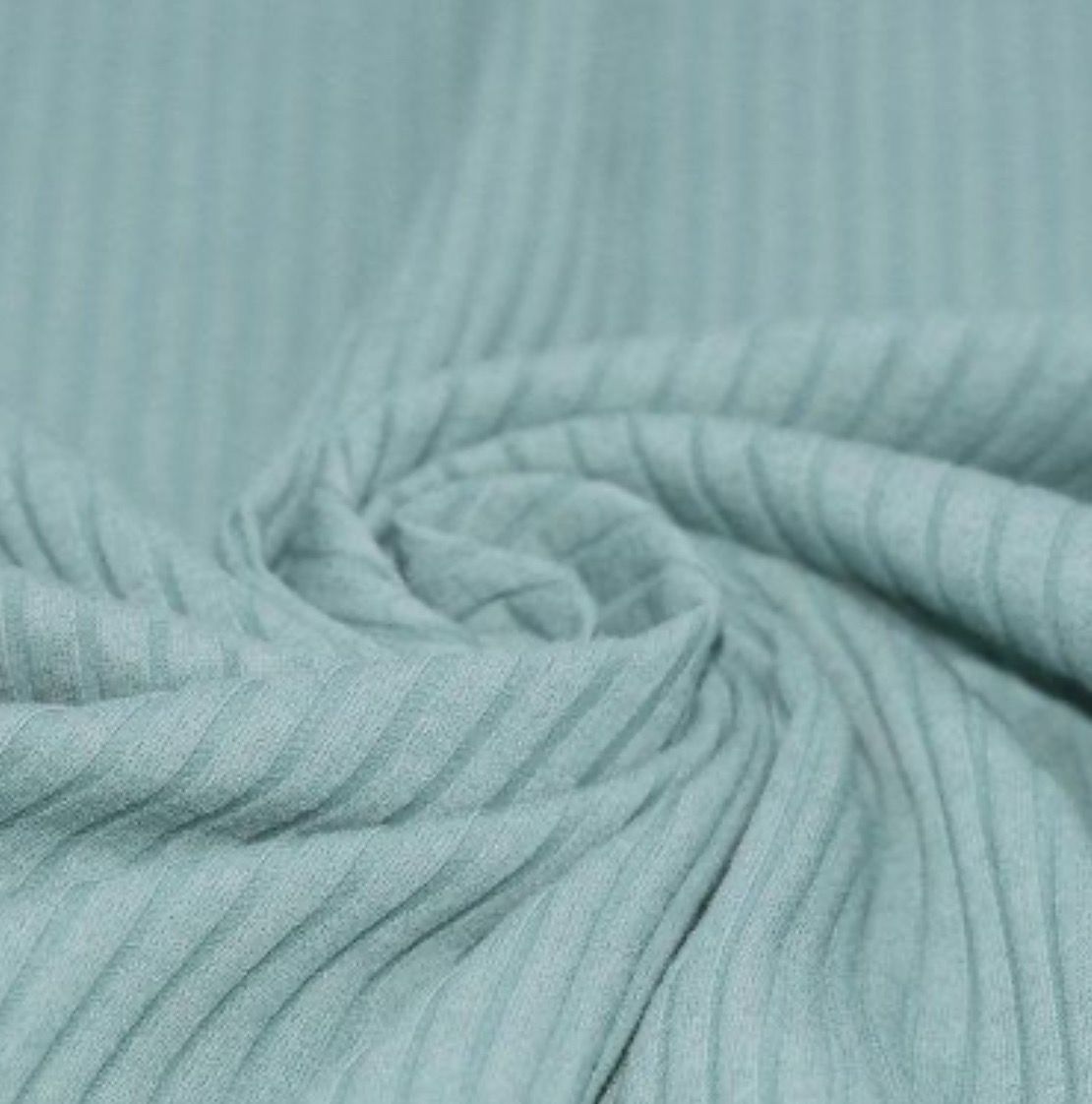 Breitcord Ripp Jersey Seegrün