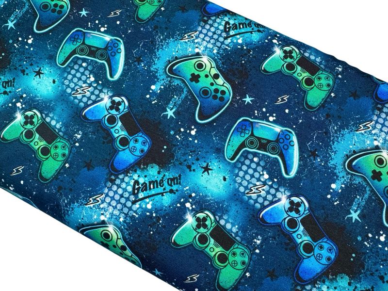 Bio Jersey "Game on" auf Petrol