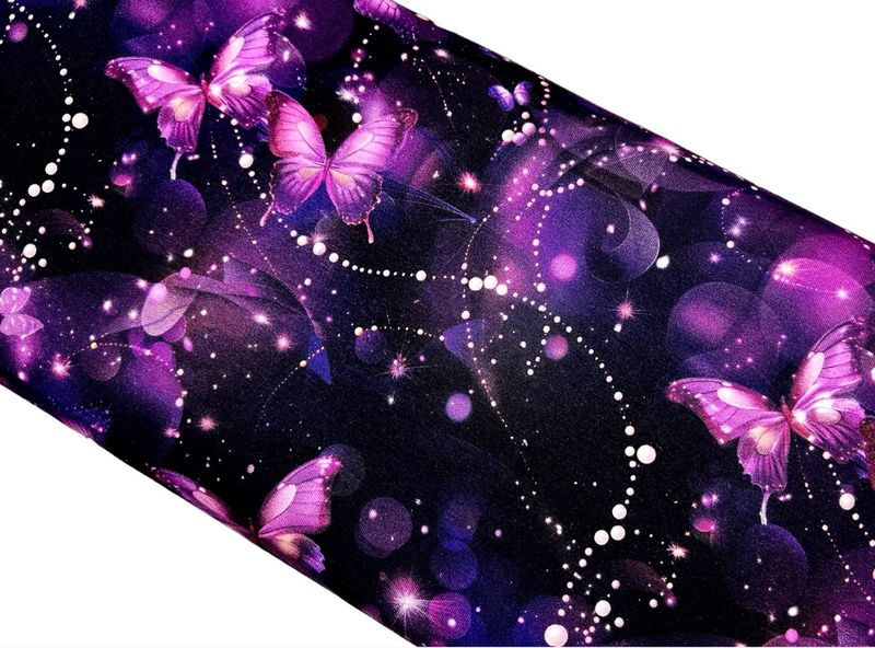 Bio Jersey Glitzer Schmetterling