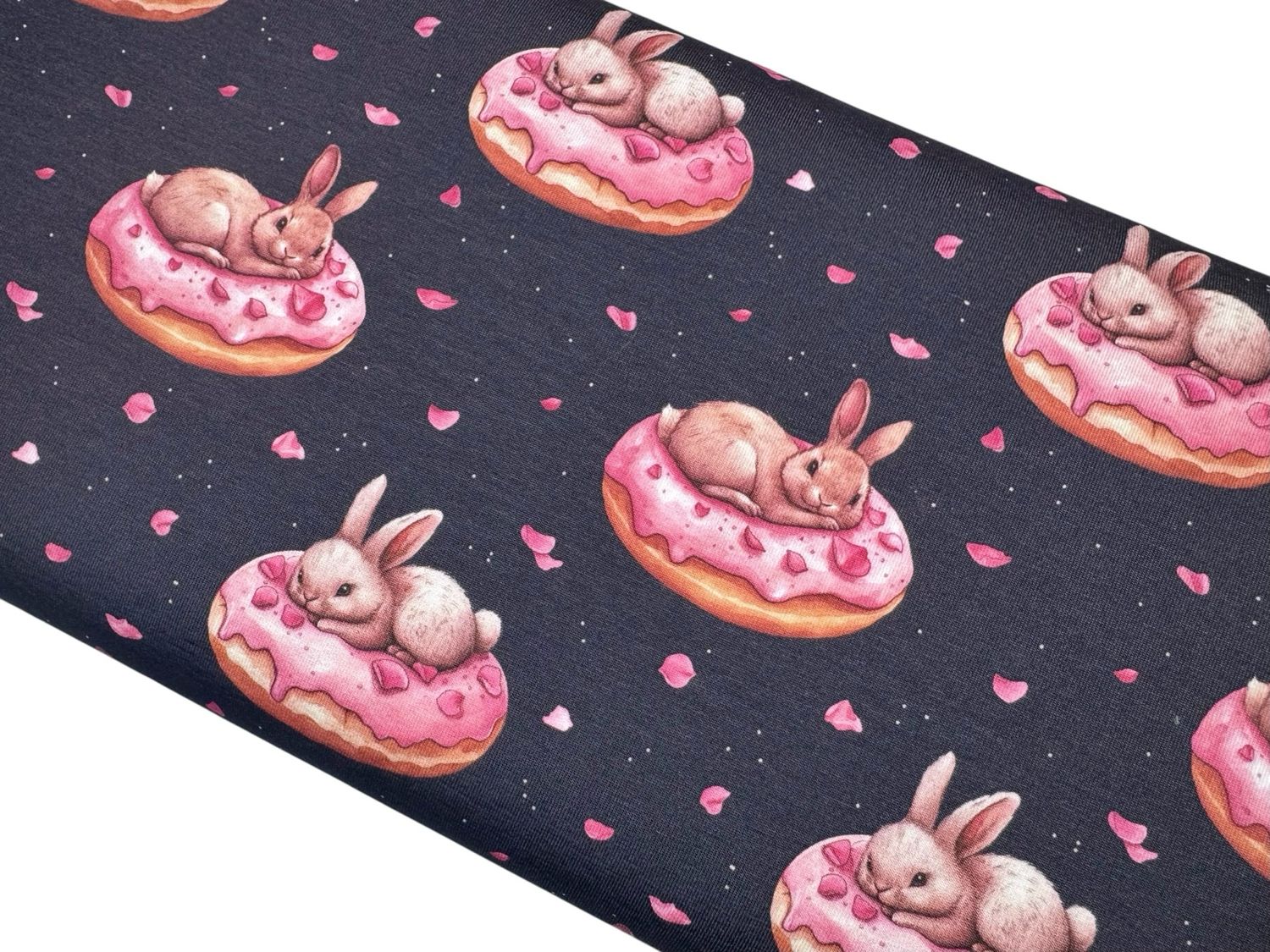 Bio Jersey Hase auf Donut Bio Jersey Hase auf Donut