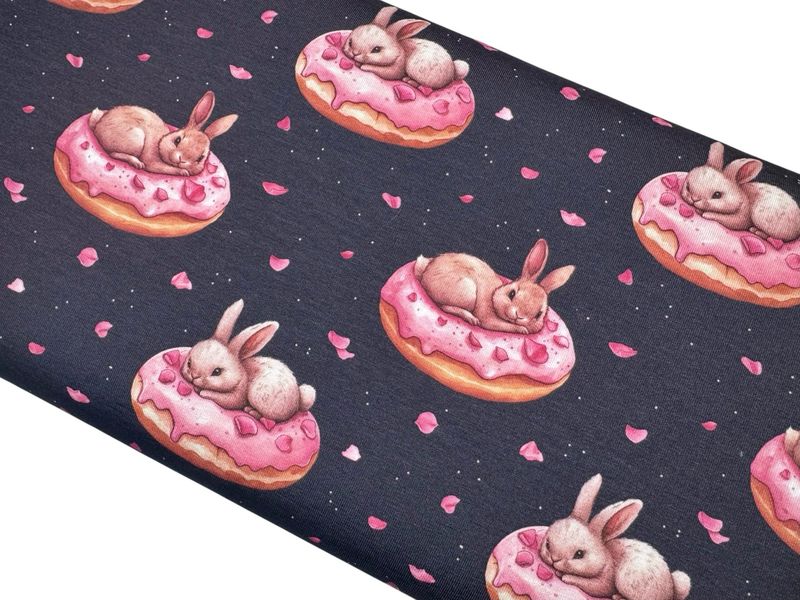Bio Jersey Hase auf Donut