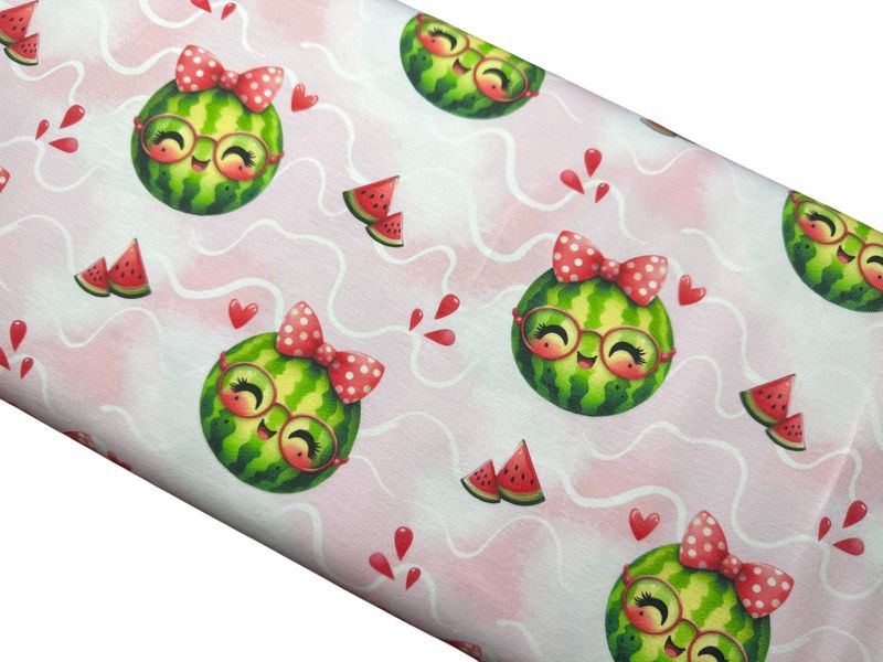 Bio Jersey Melone auf Rosa