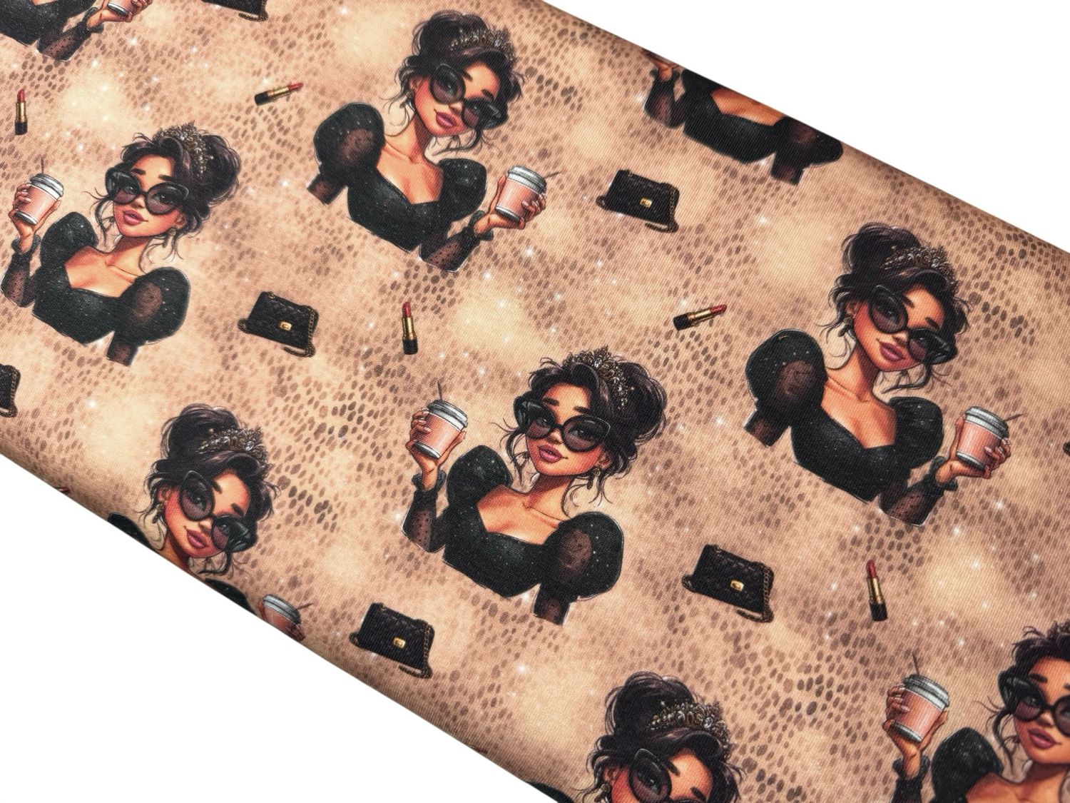 Bio Jersey Glam Coffee Queen Bio Jersey Glam Coffee Queen