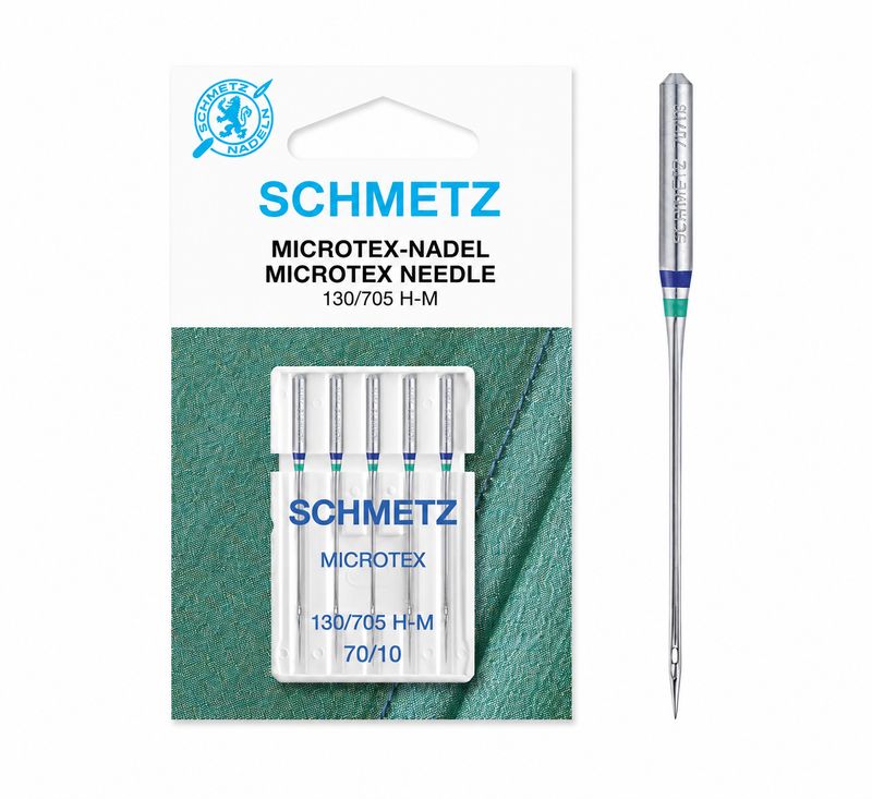Schmetz 130/705 H-M Microtex Nadeln 70/12