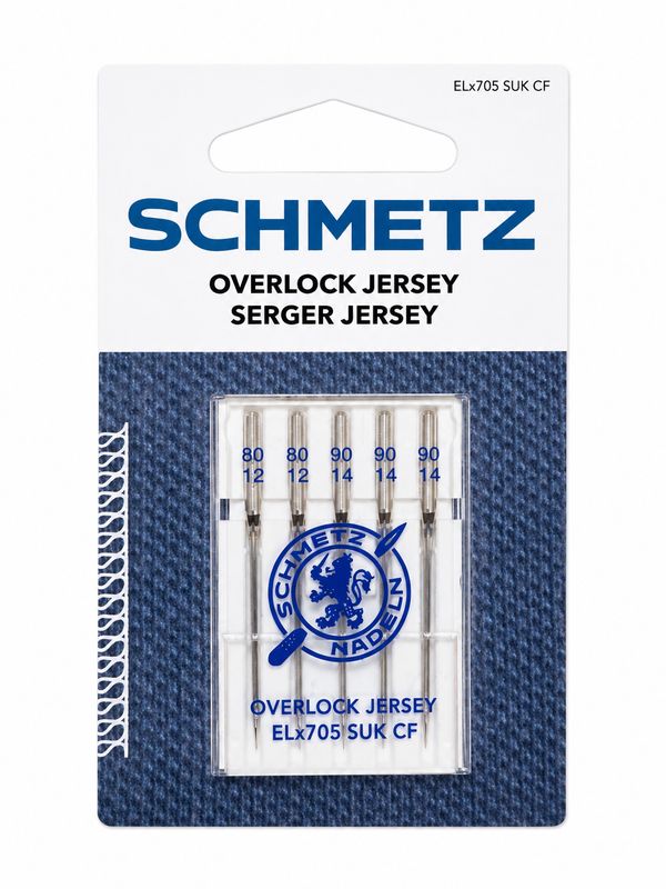 Schmetz ELx705 SUK CF Overlock Jersey Nadeln