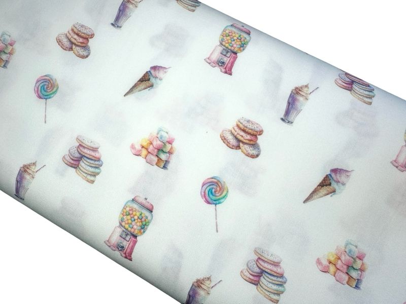 Baumwolle Popeline Candy Love Baumwolle Popeline Candy Love