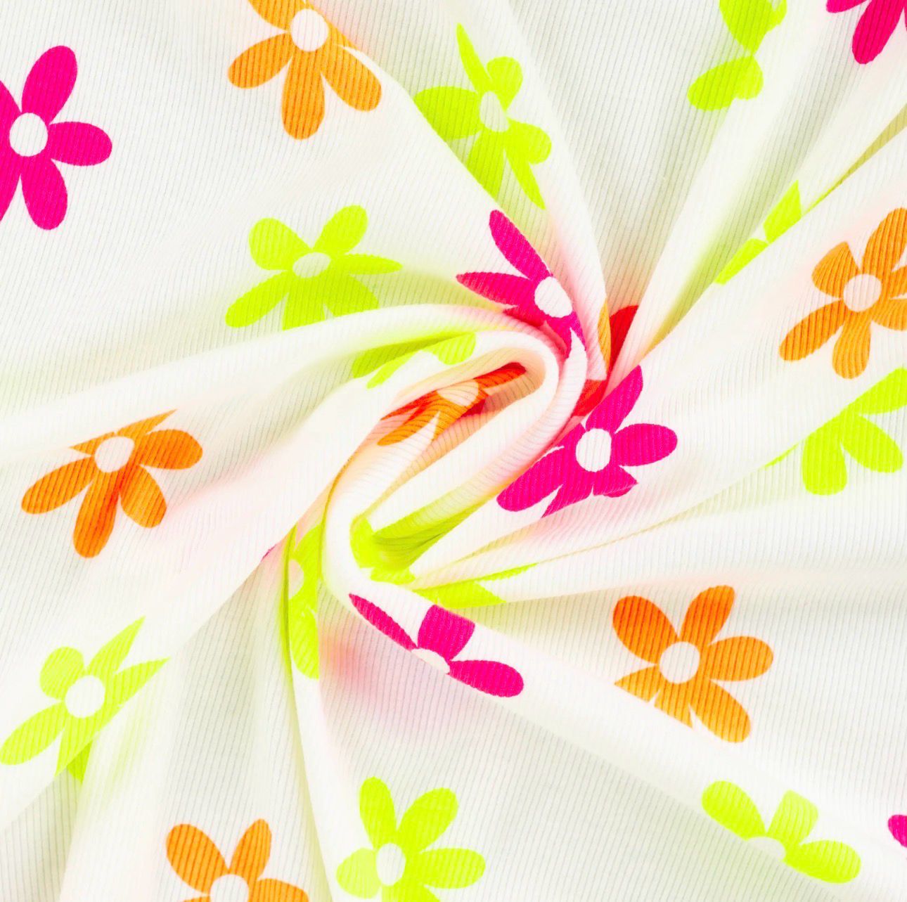 Rippstrick Neon Flowers Multicolor Rippstrick Neon Flowers Multicolor