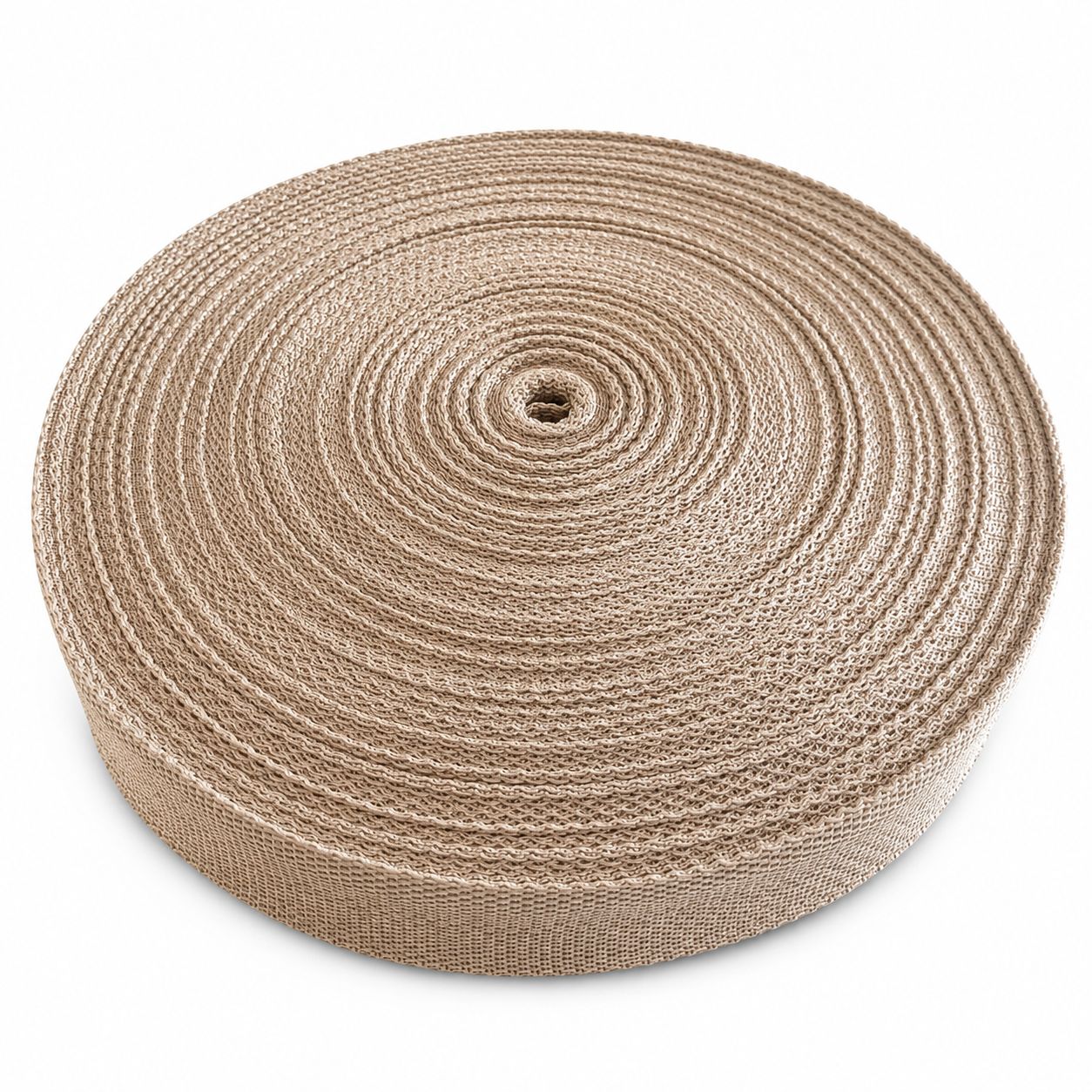 Gurtband 40mm Polypropylen - Beige/ Sand Gurtband 40mm Polypropylen - Beige/ Sand