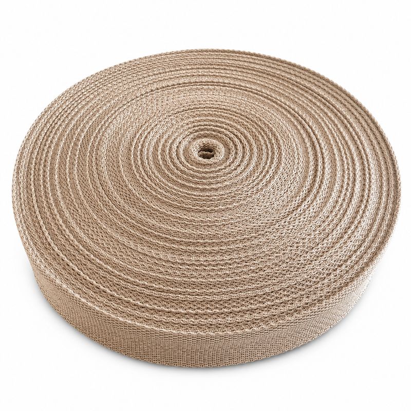 Gurtband 40mm Polypropylen - Beige/ Sand