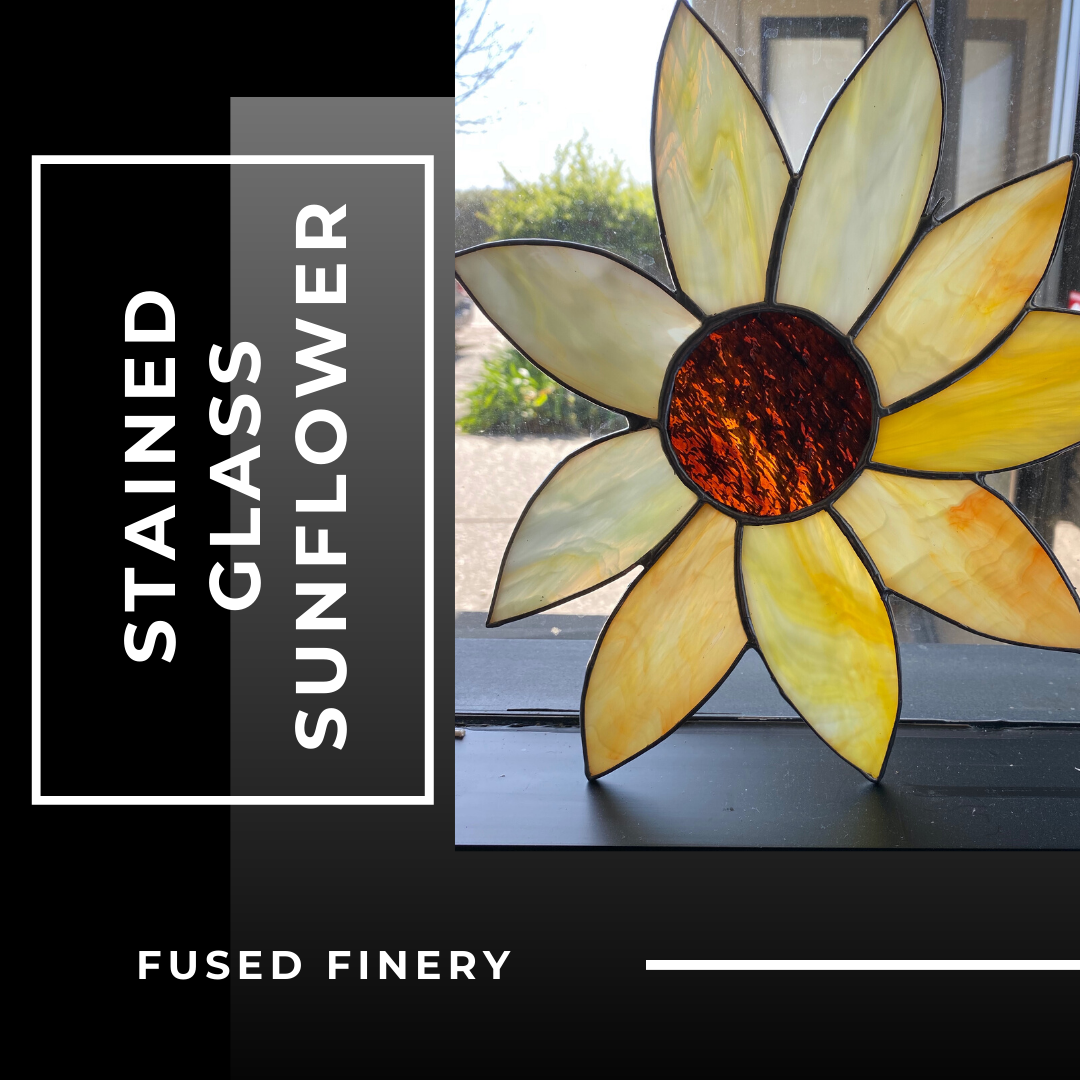 Stained Glass Sunflower Stained Glass Sunflower