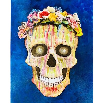 Canvas Giclee - Sugar Skull