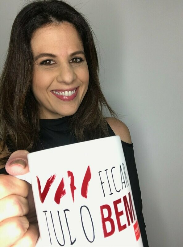 Caneca "VAI FICAR TUDO BEM"