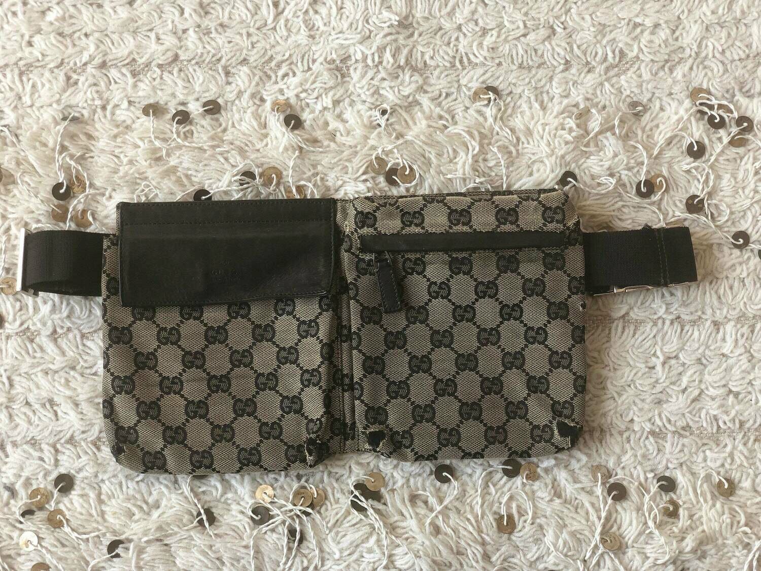 vintage gucci waist bag