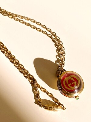 Vintage gucci necklace discount