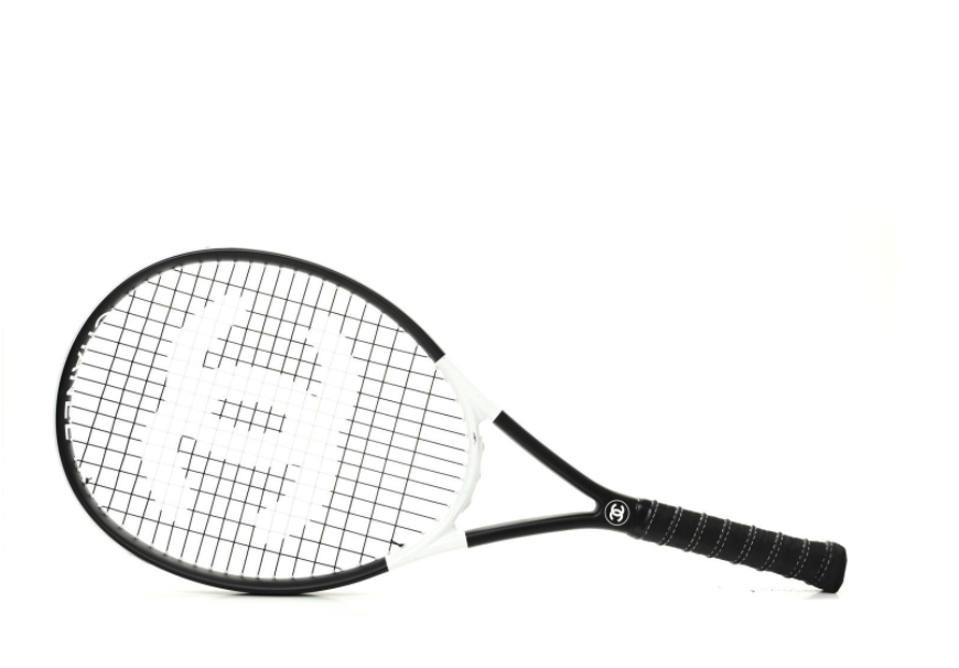 CHANEL CC TENNIS RACQUET WITH CARRYING CASE BAG