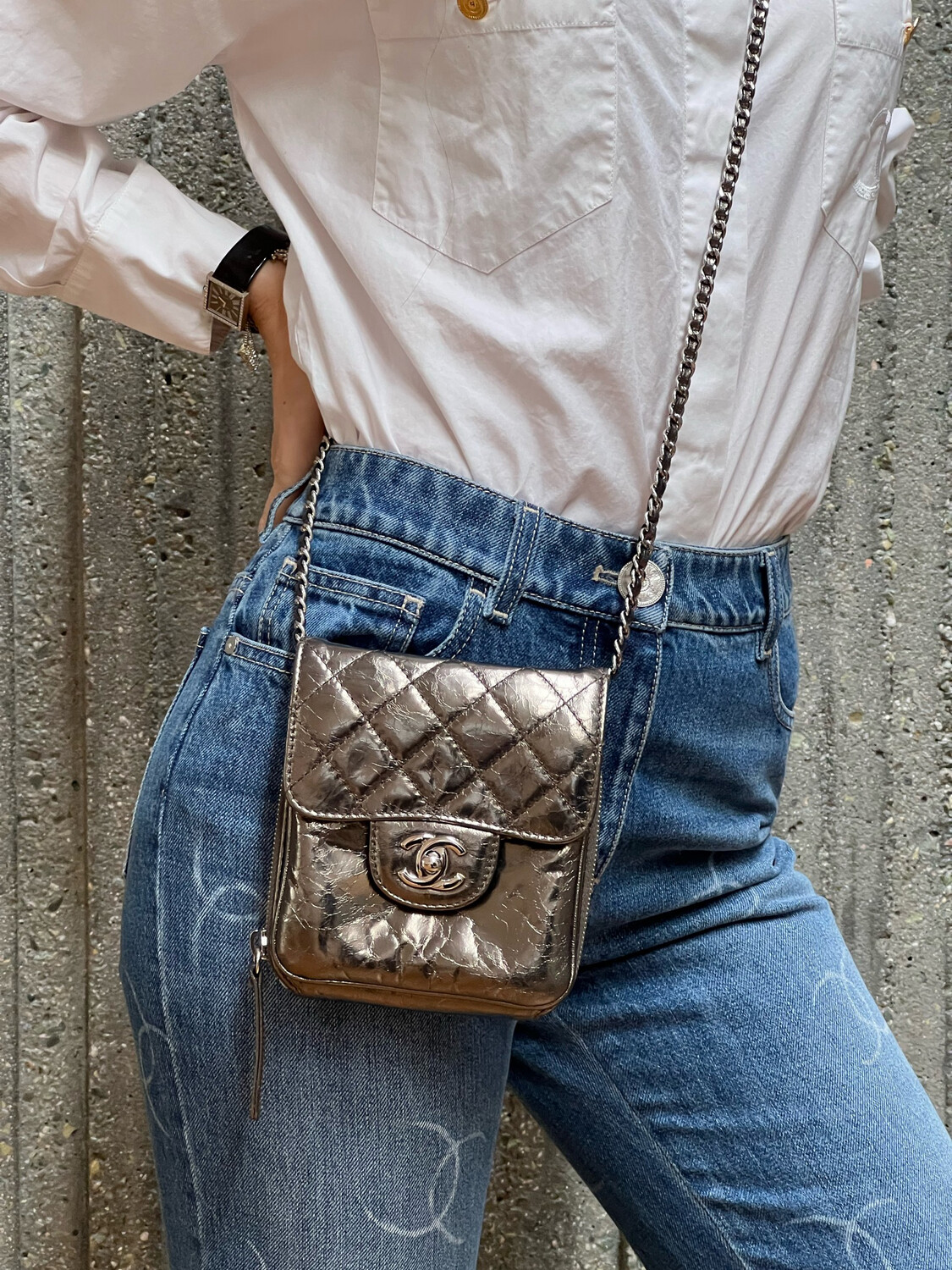 Chanel Small Woc CC Flap Bag