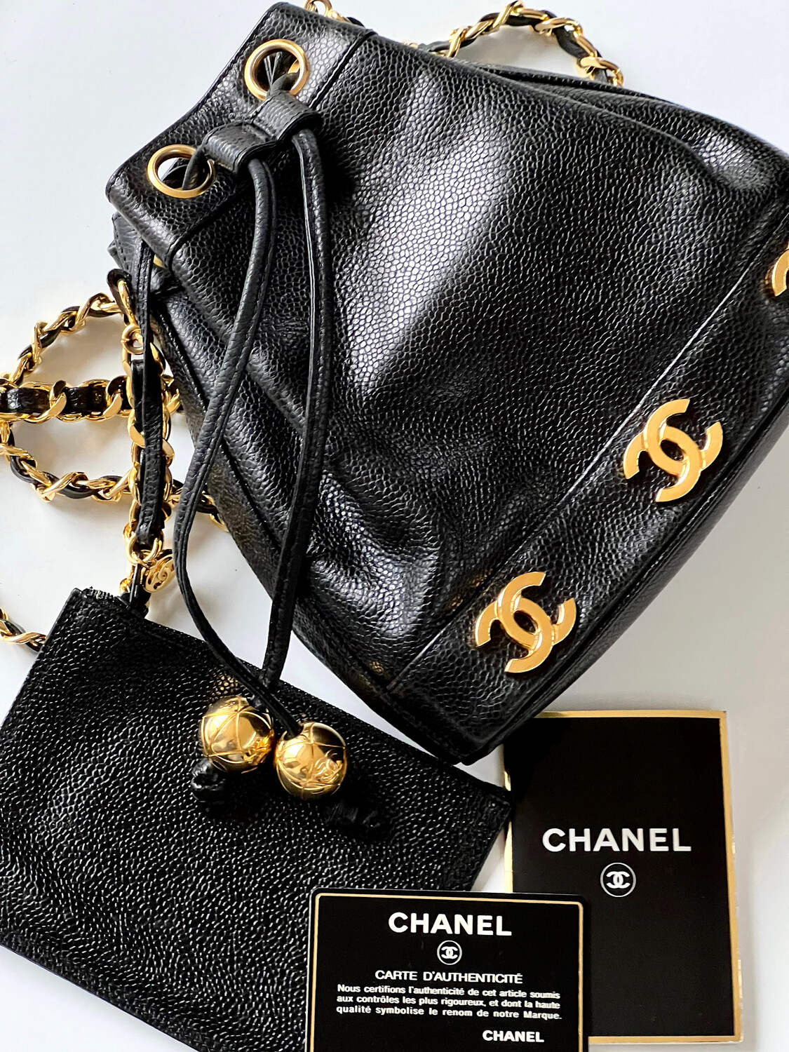 Chanel Micro Bucket Bag