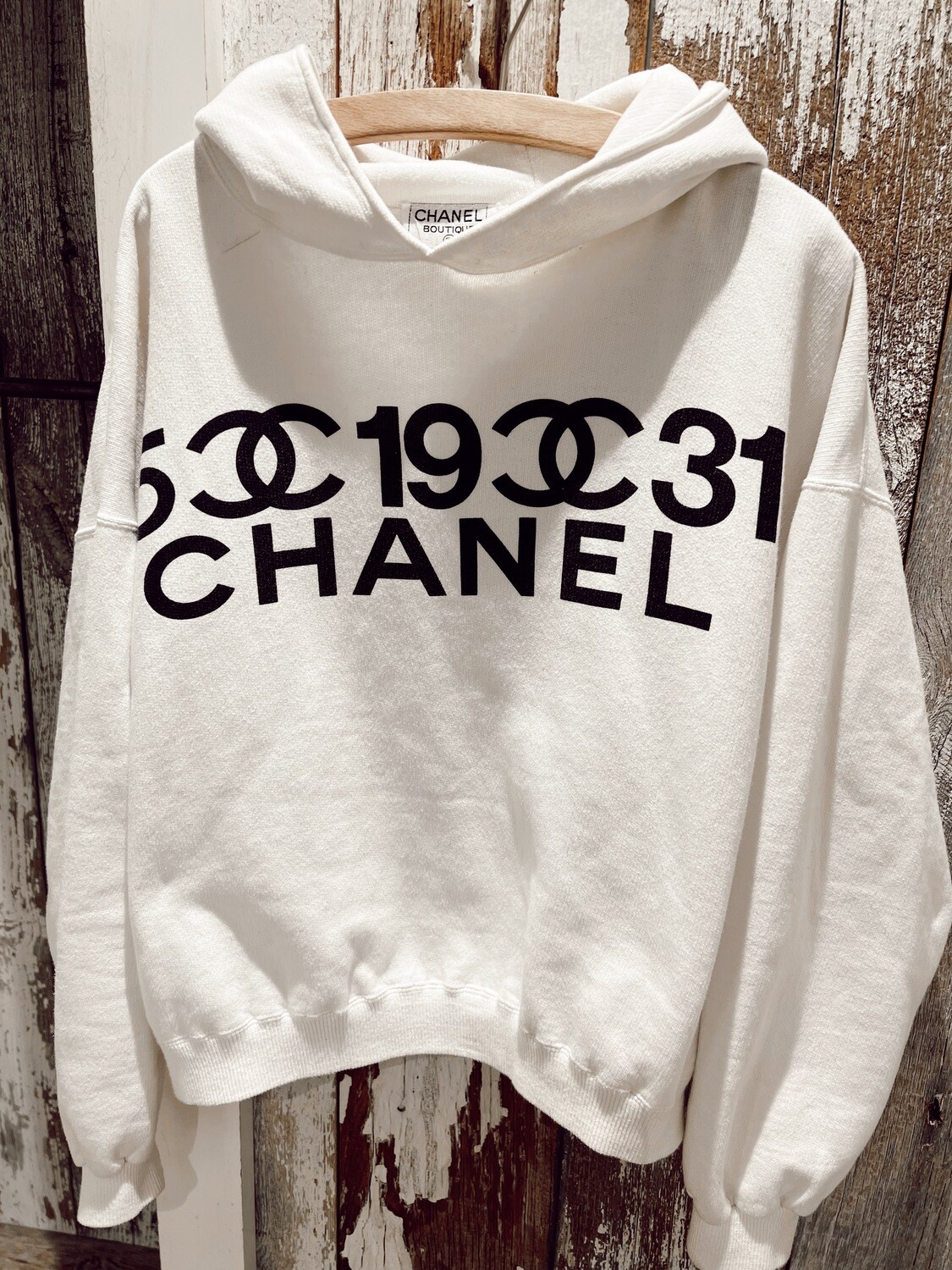 chanel no 5 hoodie