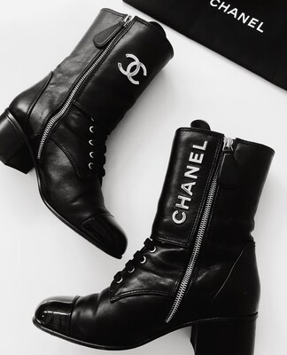 Chanel Wedges - 39 For Sale on 1stDibs