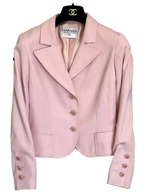 Chanel pink blazer