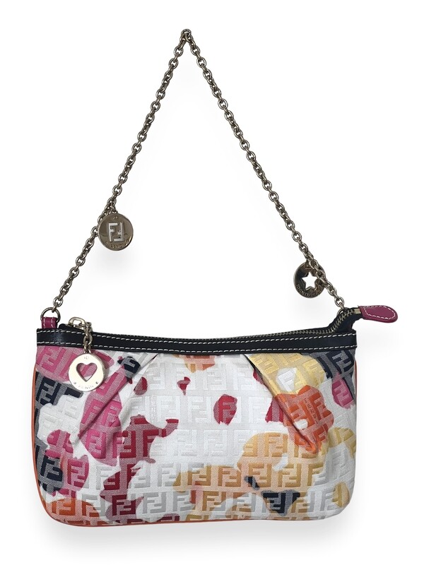 FENDI VINTAGE FF ZUCCHINO MINI POCHETTE BAG