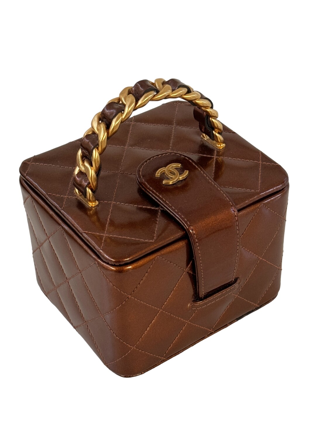 Bronze cheap chanel bag