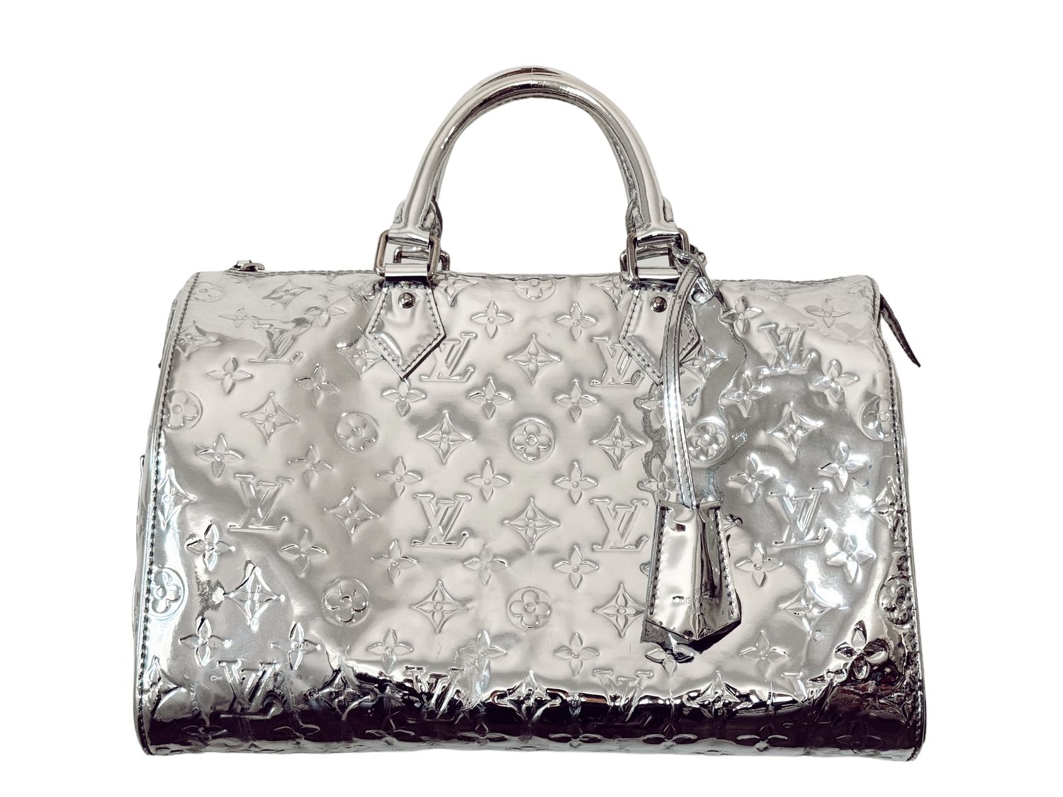 Silver mirror bag new arrivals