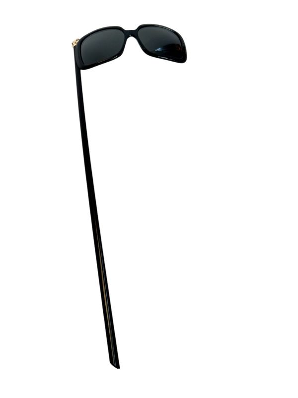 CHANEL 2010 CC LOGO BLACK FRAME MASQUERADE SUNGLASSES