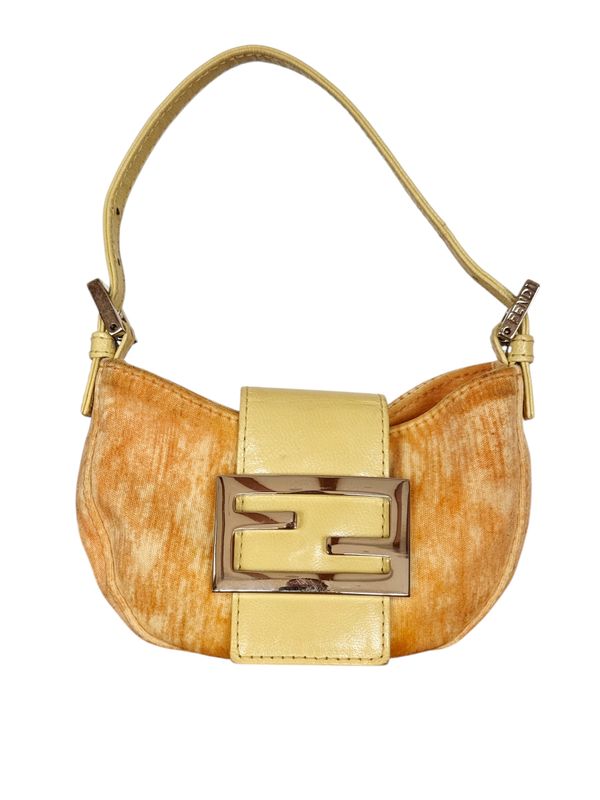 FENDI VINTAGE MINI MOON CROISSANT BAG