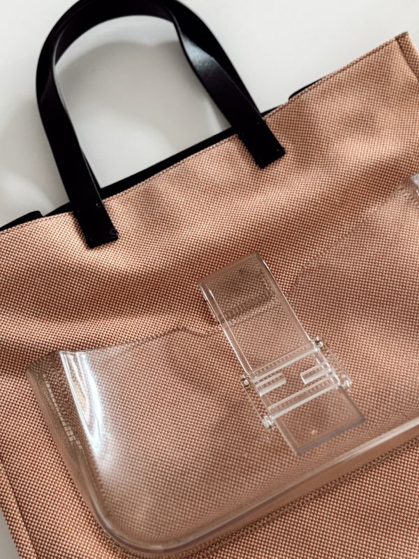 FENDI VINTAGE RARE TOTE BAGUETTE TOP HANDLE BAG