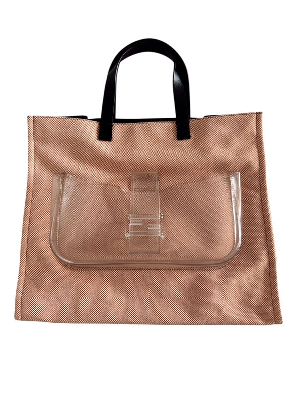 FENDI VINTAGE RARE TOTE BAGUETTE TOP HANDLE BAG